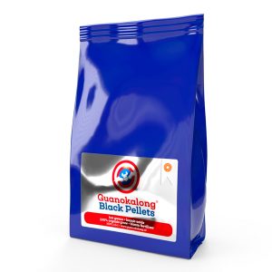 Schwarze Pellets 1 kg. Guanokalong