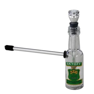 Bong Cristal Flasche Skyoff 15 cm.