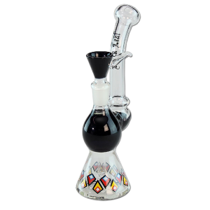 Bong Crystal Diffusor Black Rombos 19 cm.