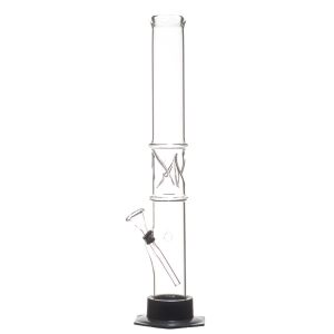 Bong -Glas -Eis gerade Linien 40 cm.