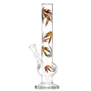 Bong Cristal Blätter 38 cm.