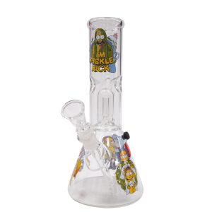 Bong Cristal Percolator Ice Pickle Ricky 21 cm.