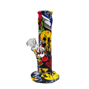 Bong Hard Silicon &amp; Glass Bowl 26 cm. Farbe mischen