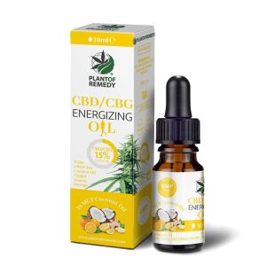 CBD OIL Plant of Life REMEDY COCO ENERGIZING 15% CBD 15% CBG 10ML.