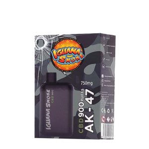 CBD Vaper Iguana Smoke 900  Broad Ak-47 - 3 ml.