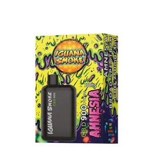 CBD Vaper Iguana Smoke 900  Broad Amnesia 3 ml.