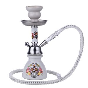 Shisha Wad Zam Skull 28 cm. Farbe mischen