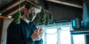 Como secar cogollos de marihuana por primera vez