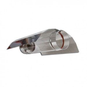 Cool Tube 125 mm. Glas und glatter Reflektor