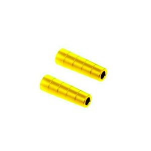 Splif Stick Pfeifenfilter, 2 Stück. Gelbes rotes Auge