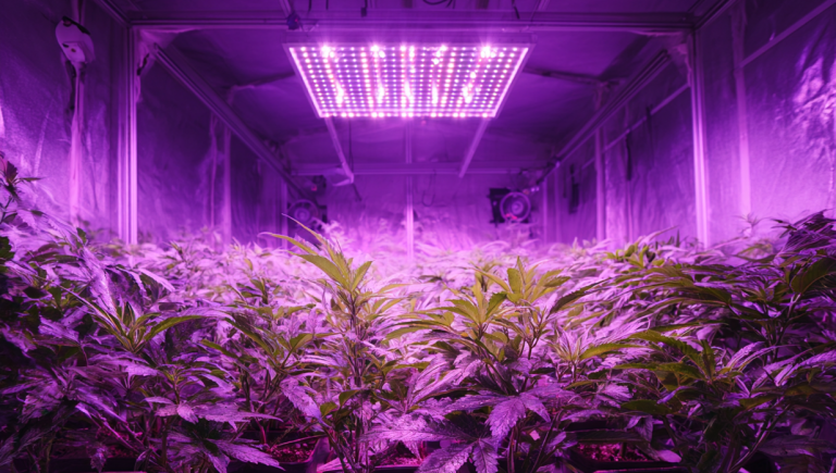 Cultivo indoor con LED paso a paso